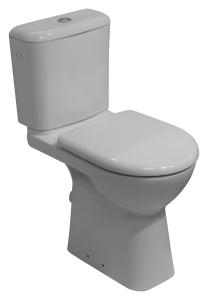 Invalidní DEEP WC kombi mísa v.48cm, rovný odpad, bez nádrže (zvýšený o 8 cm)