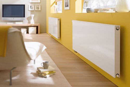 Deskový radiátor Kermi therm-x2® 1000x900mm, bílý