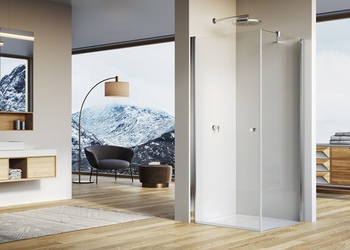 Sprchový kout Solino 1000x800mm čiré sklo/aluchrom