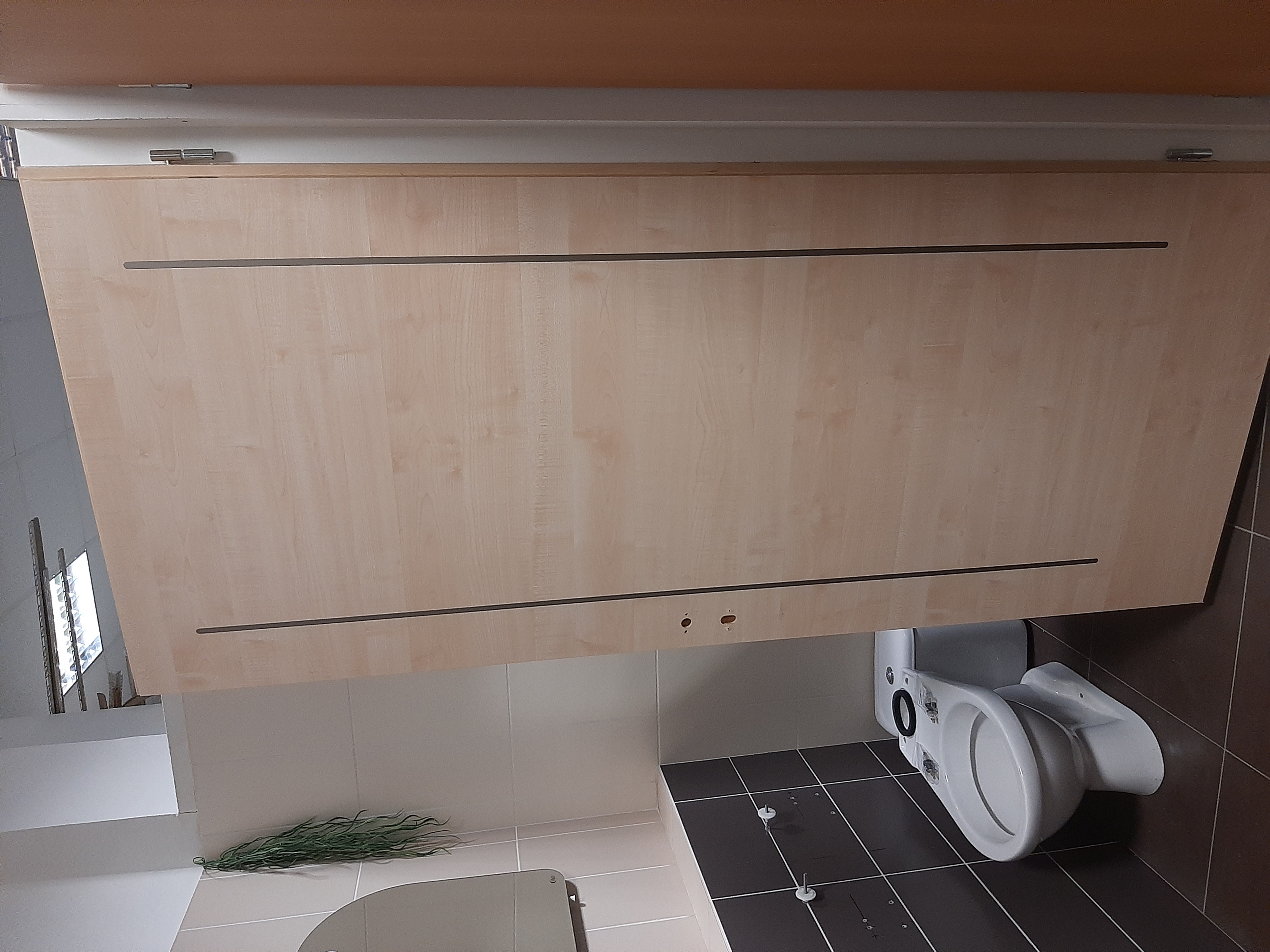 Dveře 80/L dřevodekor světlý