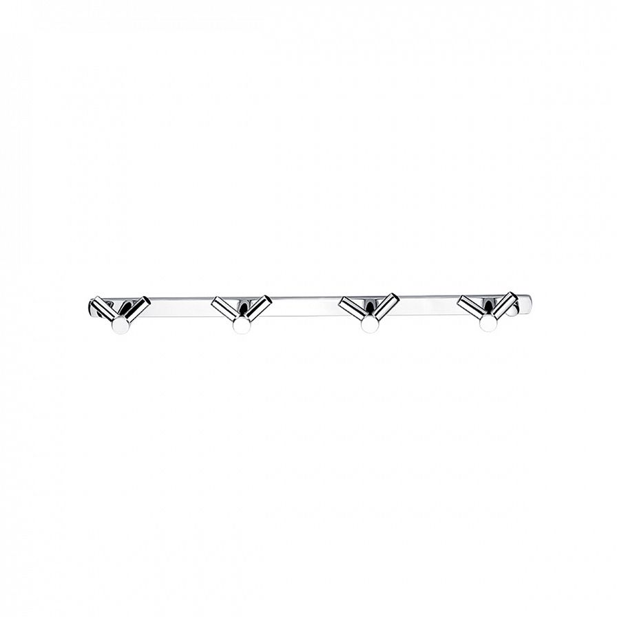 Čtyřháček s dvojitými háčky, chrom