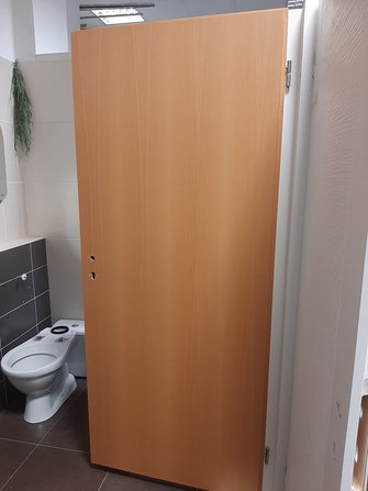 Dveře 80/L dřevodekor