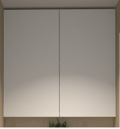 Skříňka vrchní na toaletu na míru dle grafického návrhu 900x150x860, lamino